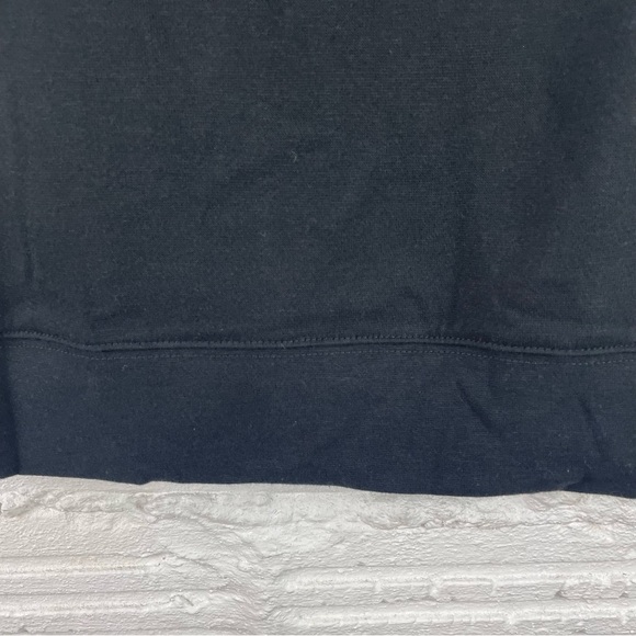 NFL Team Apparel Girls Saints Sweatshirt Black W/Iridescent Logo Tie Waist 7/8 - Picture 12 of 16